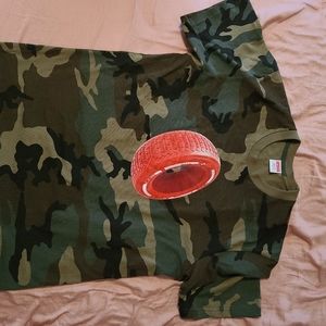 Supreme camo tee